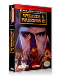 NES Wizards And Warriors 3 Retail Game Cover To Fit A UGC Style Replacement Game Case