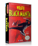 NES Wrath Of The Black Manta Retail Game Cover To Fit A UGC Style Replacement Game Case