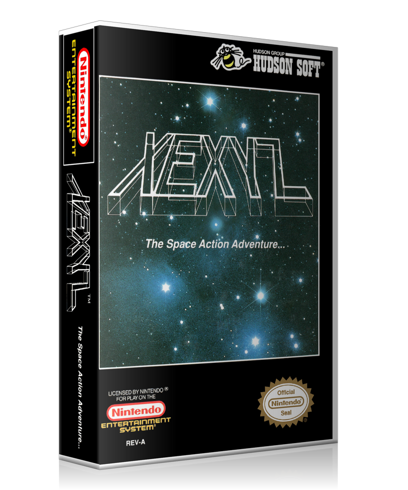 NES Xexyz Retail Game Cover To Fit A UGC Style Replacement Game Case – Nintendo NES Case product image 1