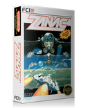 NES Zanac Retail Game Cover To Fit A UGC Style Replacement Game Case