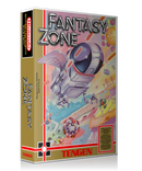 NES Fantasy Zone Retail Game Cover To Fit A UGC Style Replacement Game Case
