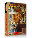 NES Indiana Jones Temple Of Doom Retail Game Cover To Fit A UGC Style Replacement Game Case