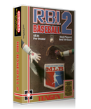 NES RBI Baseball 2 Retail Game Cover To Fit A UGC Style Replacement Game Case