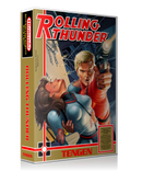 NES Rolling Thunder Retail Game Cover To Fit A UGC Style Replacement Game Case