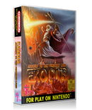 NES Exodus Retail Game Cover To Fit A UGC Style Replacement Game Case