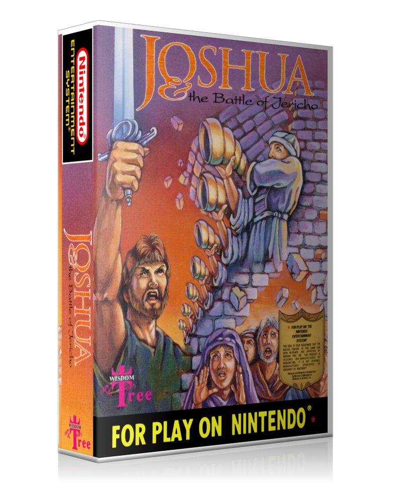 NES Joshua Retail Game Cover To Fit A UGC Style Replacement Game Case – Nintendo NES Case product image 1