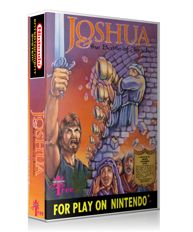 NES Joshua Retail Game Cover To Fit A UGC Style Replacement Game Case