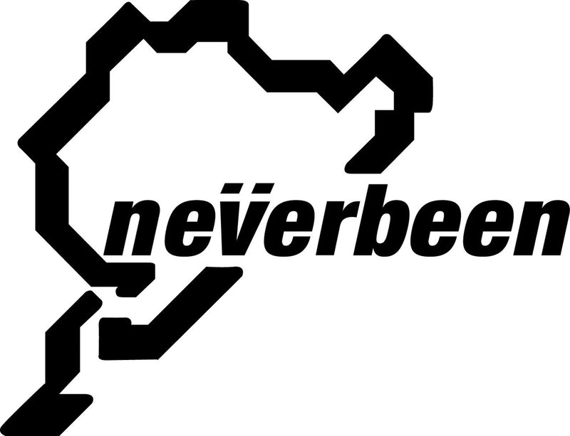 Never Been Novelty Vinyl Car Sticker