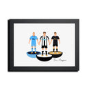 Newcastle Football Club gift - Tiny Men Big Balls Poster