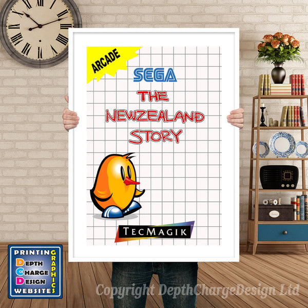 Newzealand Story_Eu Inspired Retro Gaming Poster