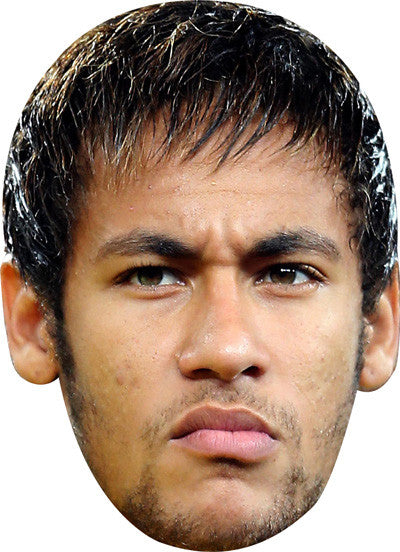 Neymar 2 Face Mask – Fancy Dress Cardboard Costume Mask