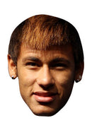 Neymar Celebrity Face Mask Fancy Dress Cardboard Costume Mask