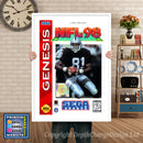 Nfl98 - Sega Megadrive Inspired Retro Gaming Poster A4 A3 A2 Or A1
