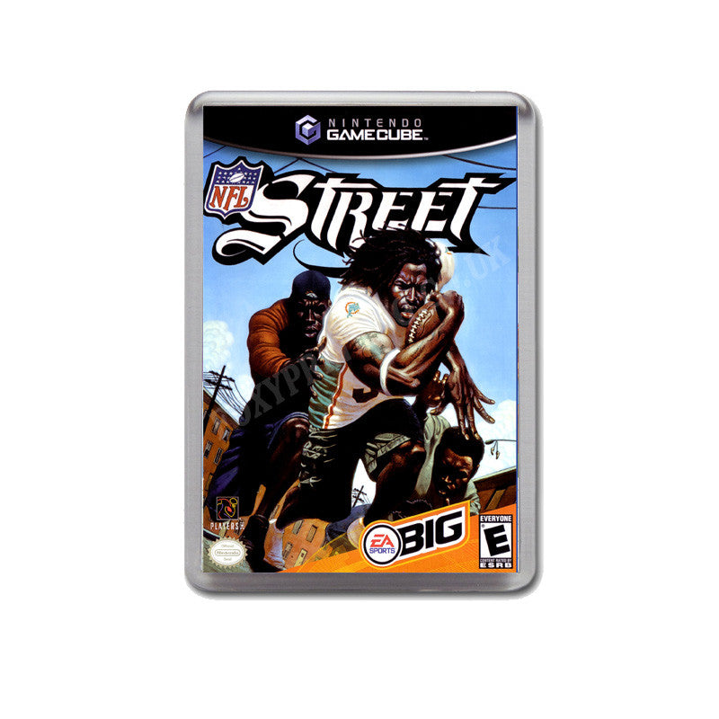 Nfl Street Style Inspired Game Gamecube Retro Video Gaming Magnet