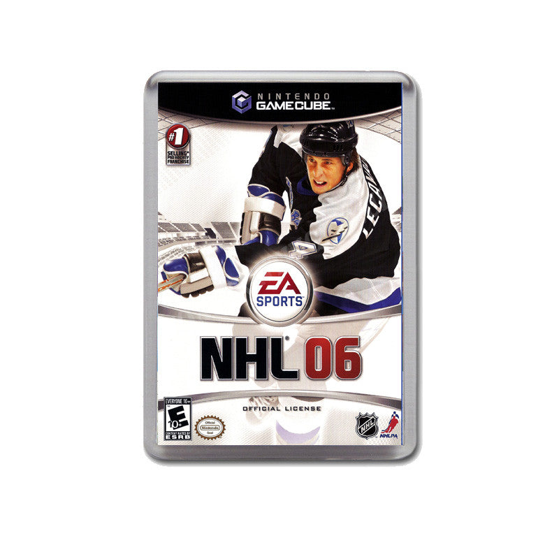 Nhl 06 Style Inspired Game Gamecube Retro Video Gaming Magnet