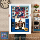 Nhl Pa Hockey 93 - Sega Megadrive Inspired Retro Gaming Poster A4 A3 A2 Or A1