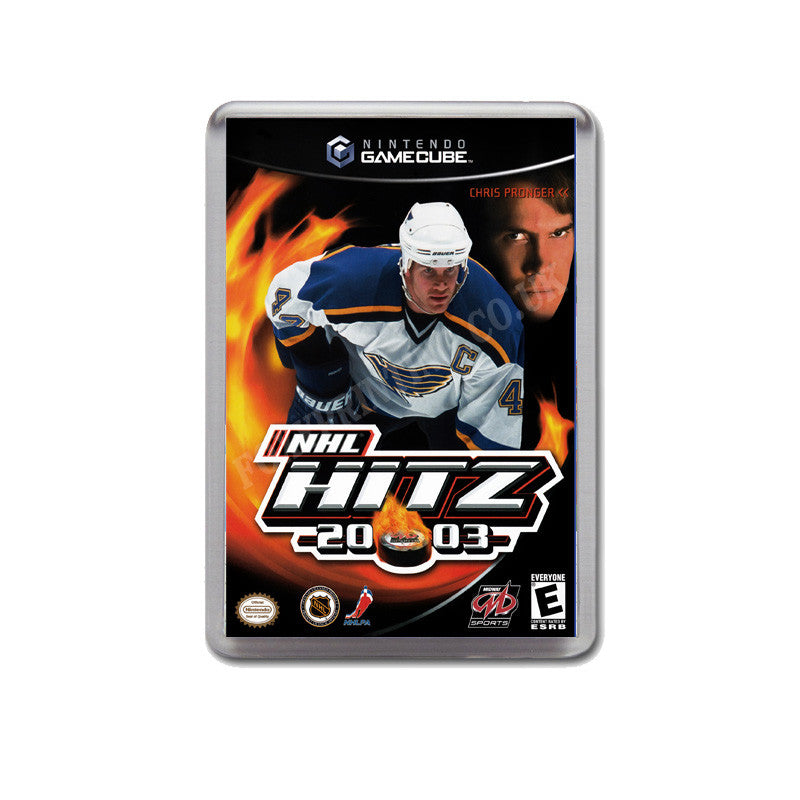 Nhl Hitz2003 Style Inspired Game Gamecube Retro Video Gaming Magnet