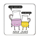 Nice Jugs Drinks Coaster