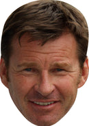 Nick Faldo 2 GOLF 2018 Celebrity Face Mask Fancy Dress Cardboard Costume Mask