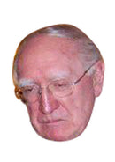 Norris Mcwhirter Left Celebrity Face Mask Fancy Dress Cardboard Costume Mask