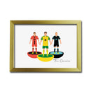 Norwich Football Club gift - Tiny Men Big Balls Poster