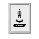 Notts County Football Club gift - The Magpies - Tiny Men Big Balls Poster