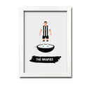 Notts County Football Club gift - The Magpies - Tiny Men Big Balls Poster