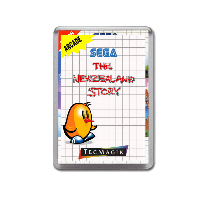 Nz Story Custom 2 Sega Master System Retro Gaming Cover Art Magnet