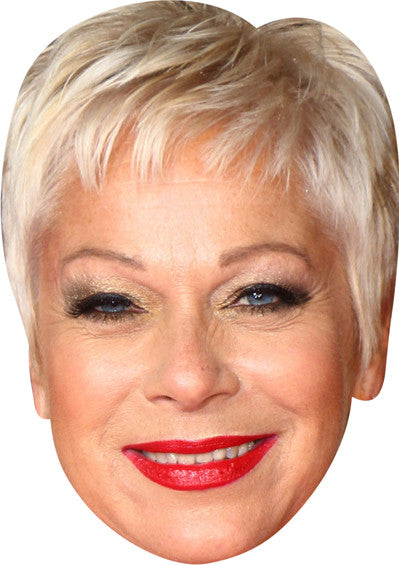 DENISE WELCH Celebrity Face Mask Fancy Dress Cardboard Costume Mask