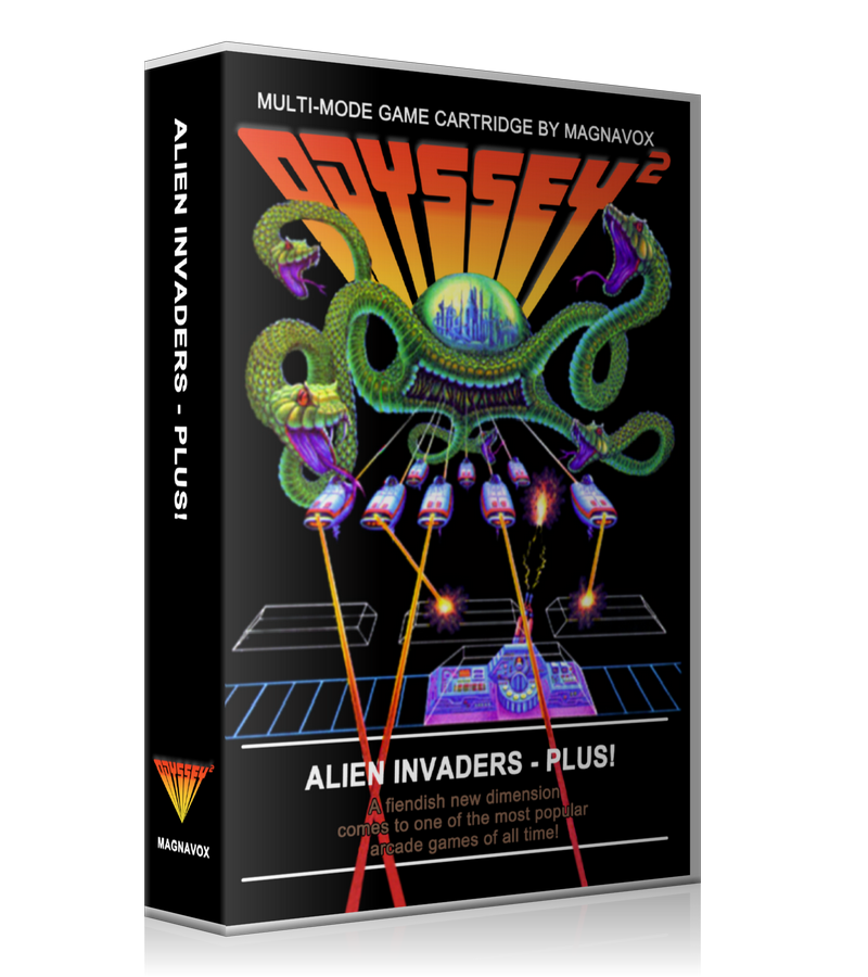 Alien Invaders Plus Oddesey REPLACEMENT Game Case Or Cover