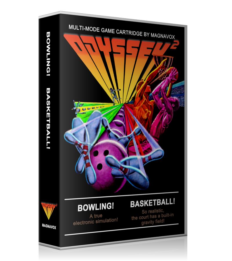 Bowling Basketball Oddesey REPLACEMENT Game Case Or Cover