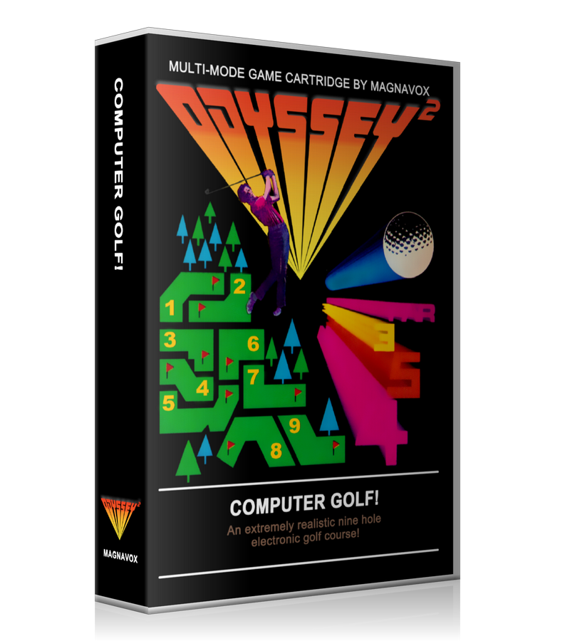 Computer Golf Oddesey REPLACEMENT Game Case Or Cover