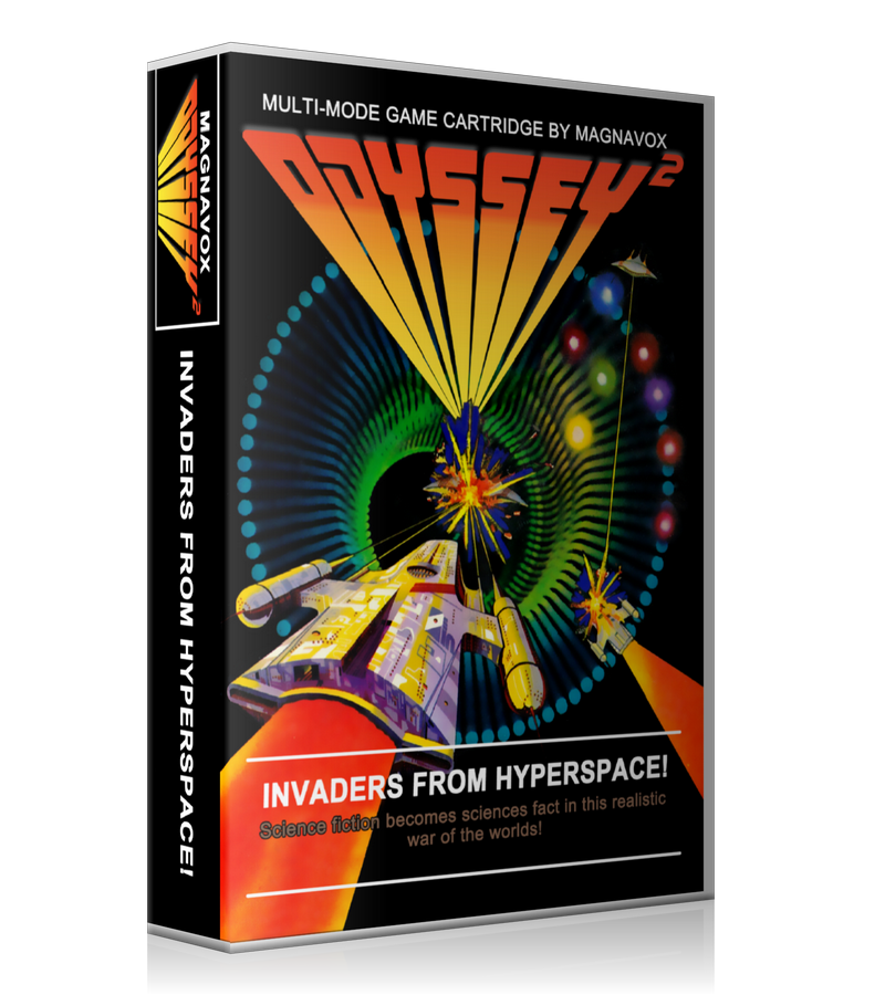 Invaders From Hyper Space Oddesey REPLACEMENT Game Case Or Cover