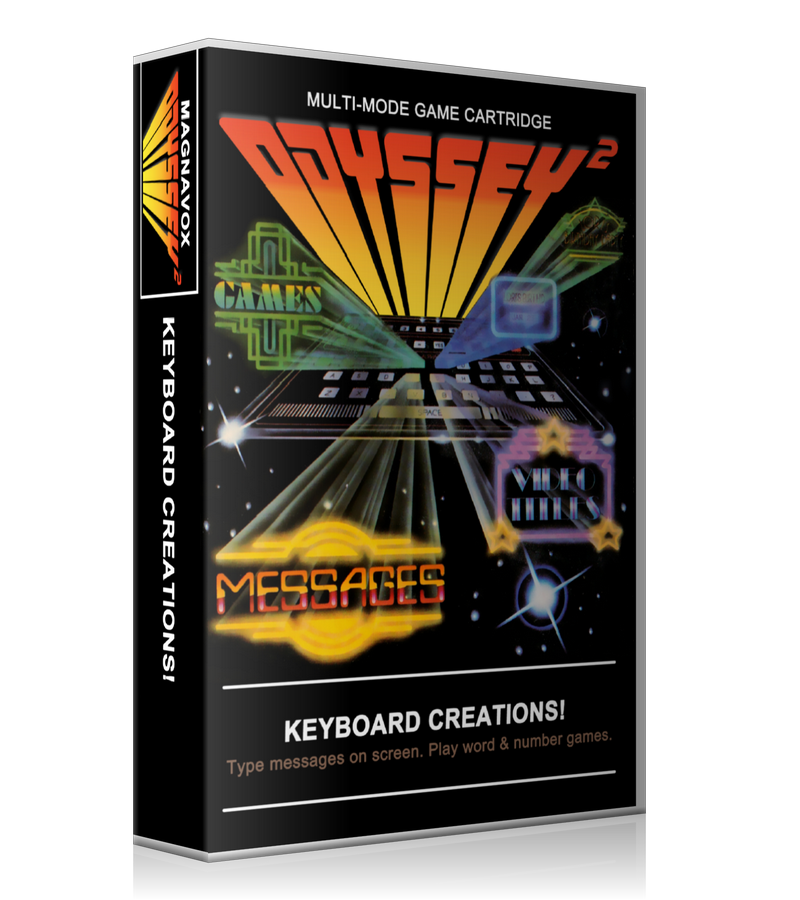 Keyboard Creations Oddesey REPLACEMENT Game Case Or Cover