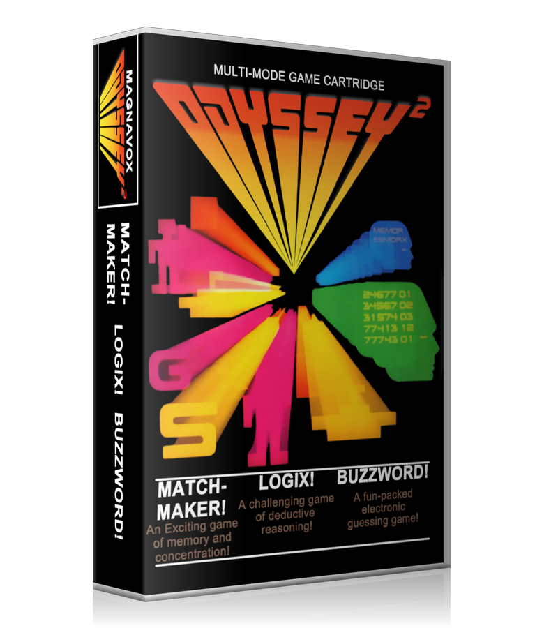 Match Maker Logix Buzzword Oddesey REPLACEMENT Game Case Or Cover