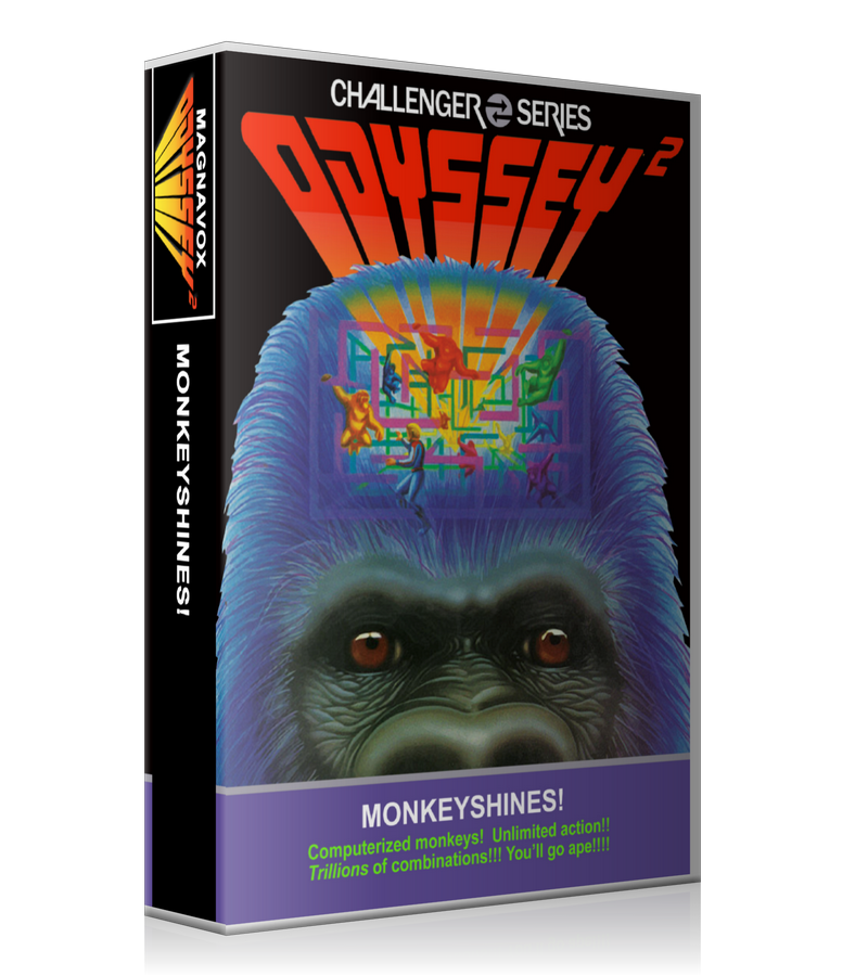 Monkey Shines Oddesey REPLACEMENT Game Case Or Cover