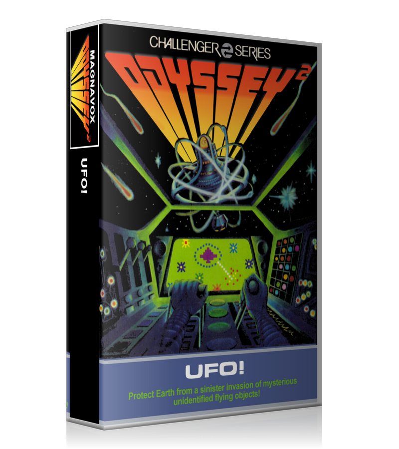 UFO Oddesey REPLACEMENT Game Case Or Cover
