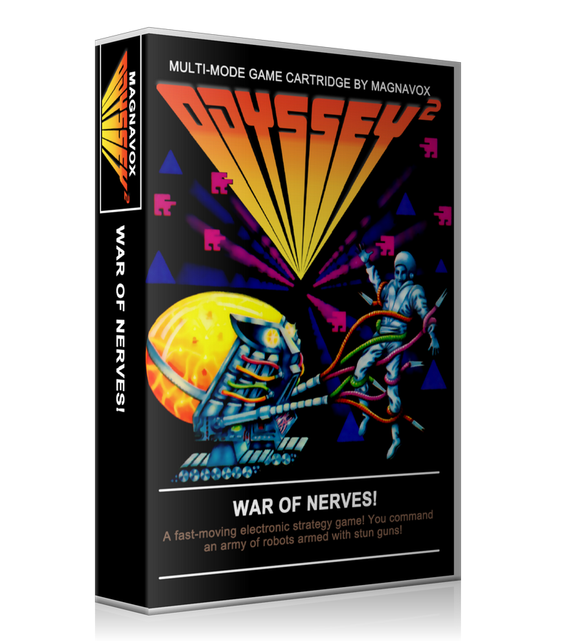 War Of Nerves Oddesey REPLACEMENT Game Case Or Cover