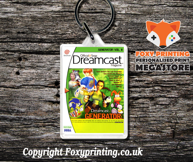 Odcmgeneratorvol2 - Sega Dreamcast Game Keyring