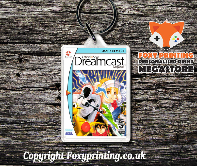 Odcmvol10 - Sega Dreamcast Game Keyring