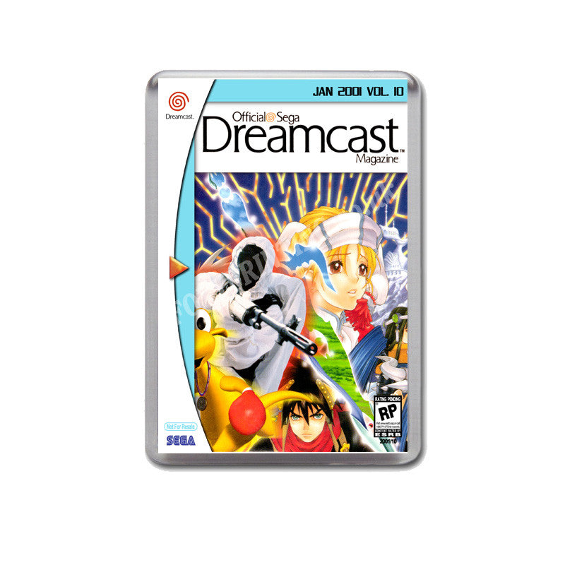 Odcm Vol 10 Sega Dreamcast Style Inspired Retro Game Magnet