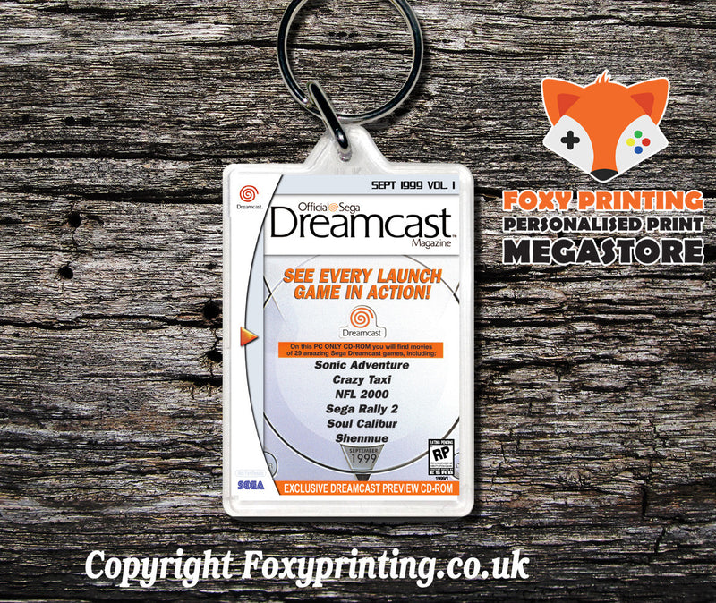 Odcmvol1 - Sega Dreamcast Game Keyring