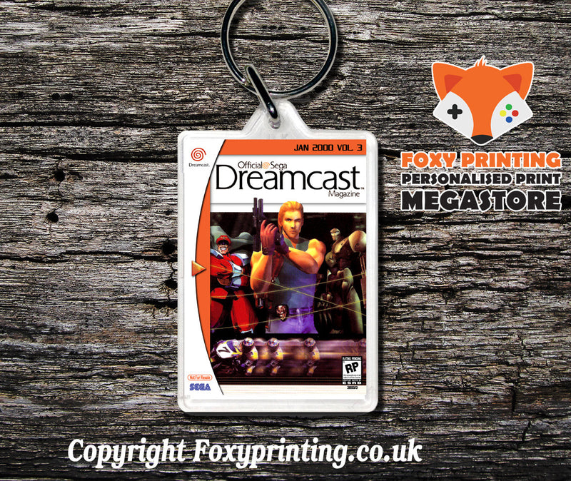 Odcmvol3 - Sega Dreamcast Game Keyring