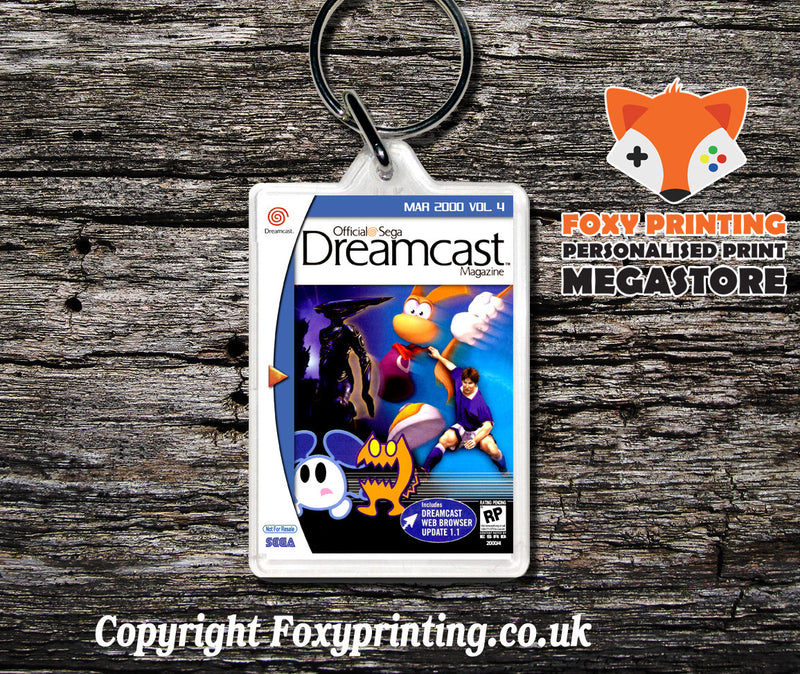 Odcmvol4 - Sega Dreamcast Game Keyring