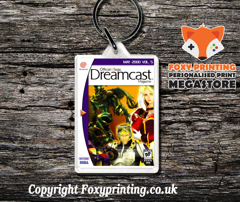 Odcmvol5 - Sega Dreamcast Game Keyring