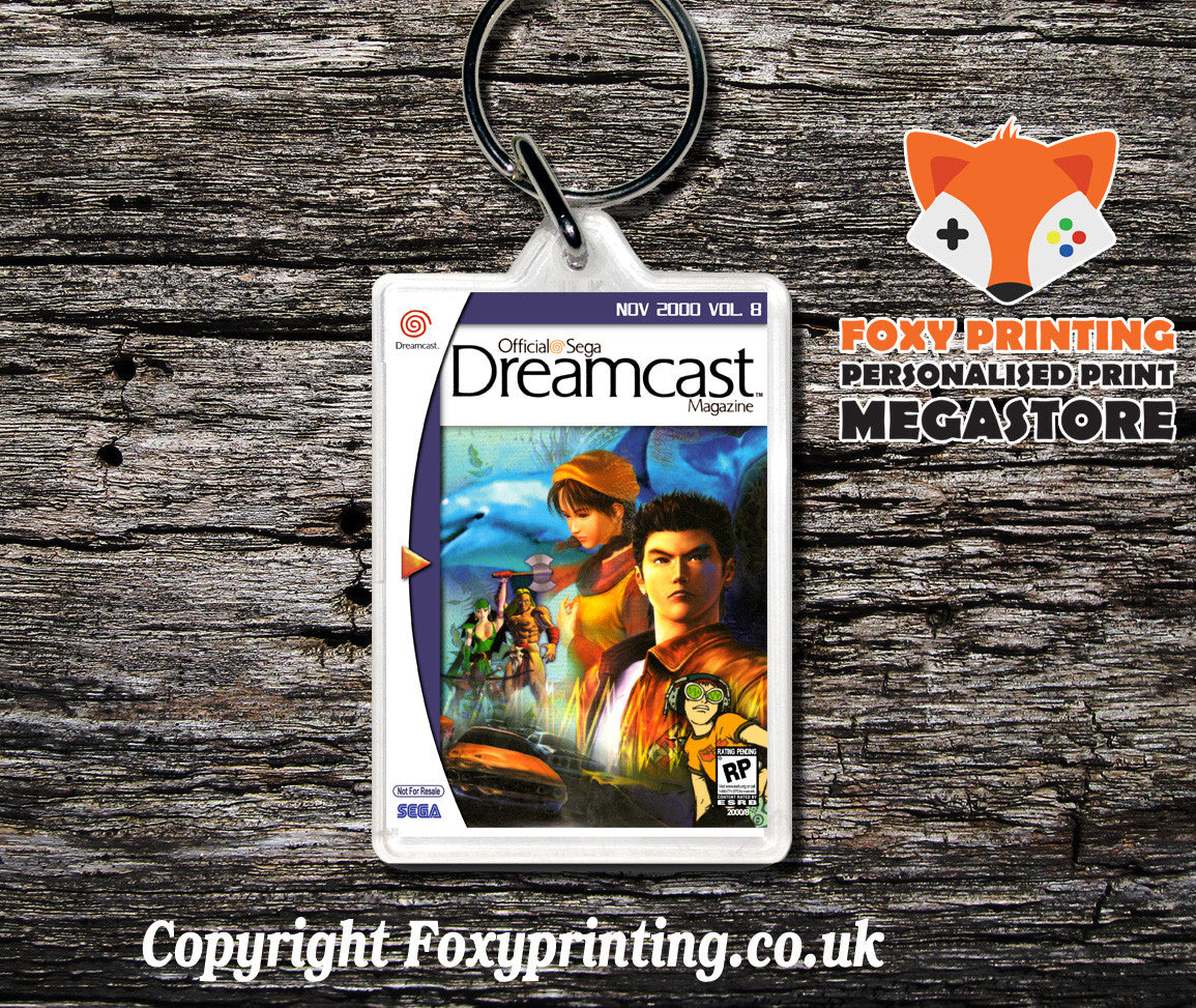 Odcmvol8 - Sega Dreamcast Game Keyring