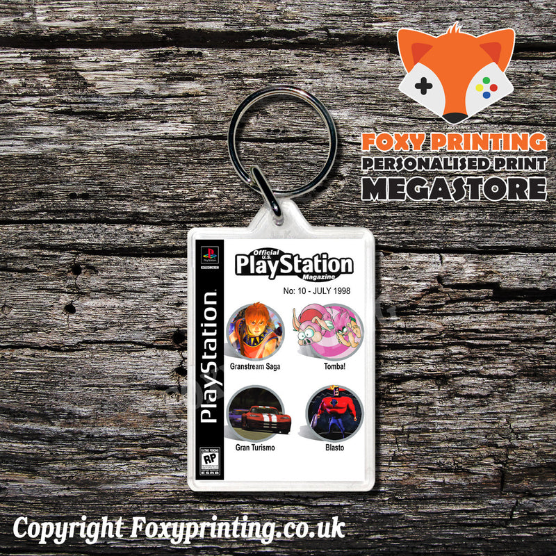 Official Playstation Magazine 10 - PS1 Playstation 1 Game Inspired Retro Gaming Magnet