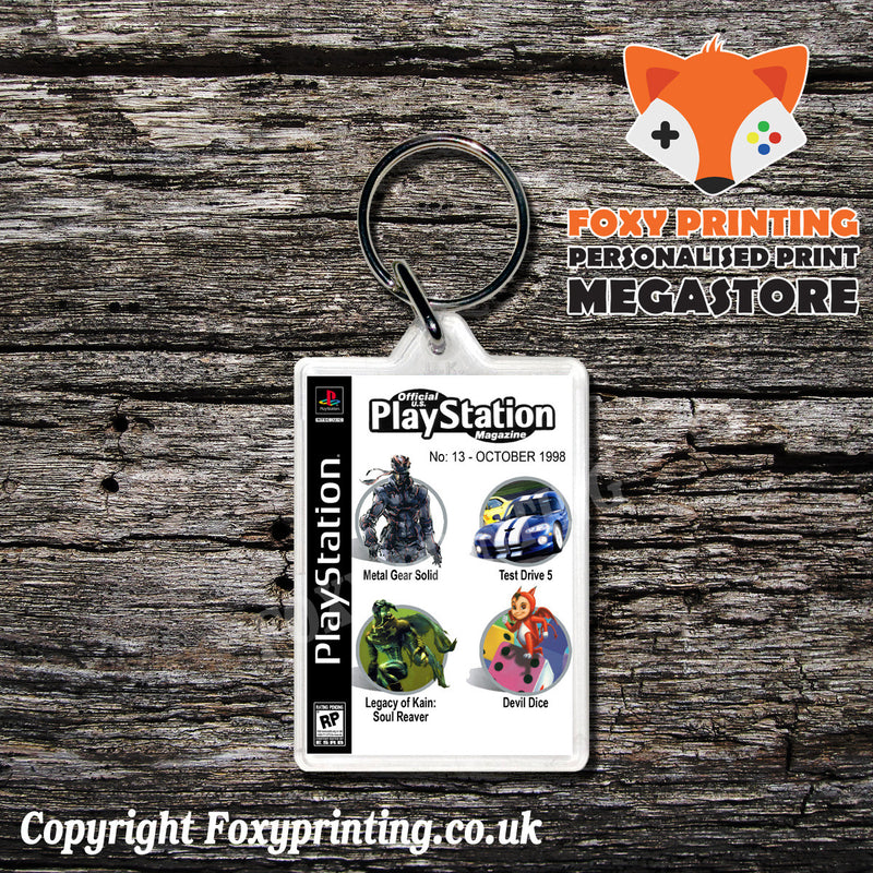 Official Playstation Magazine 13 - PS1 Playstation 1 Game Inspired Retro Gaming Magnet