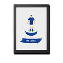 Oldham Football Club gift - The Latics - Tiny Men Big Balls Poster