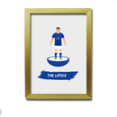 Oldham Football Club gift - The Latics - Tiny Men Big Balls Poster